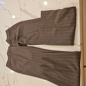 Tahari Brown Stripes Pants